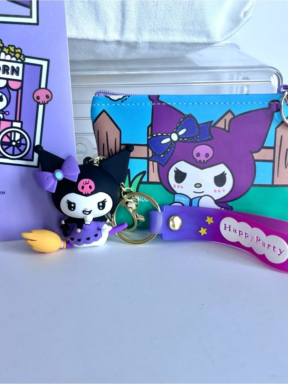 💜(KUR351) Kuromi Adorable 4-Piece Tote Bag Bundle! - Picture 11 of 12